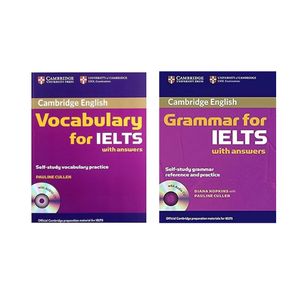 Cambridge English Vocabulary & Grammar for IELTS – Pack of 02 Books (With Answers)